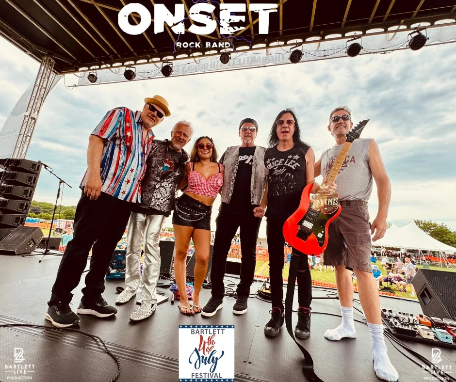 Onset Rock Band — Bartlett 4th of July Festival group shot